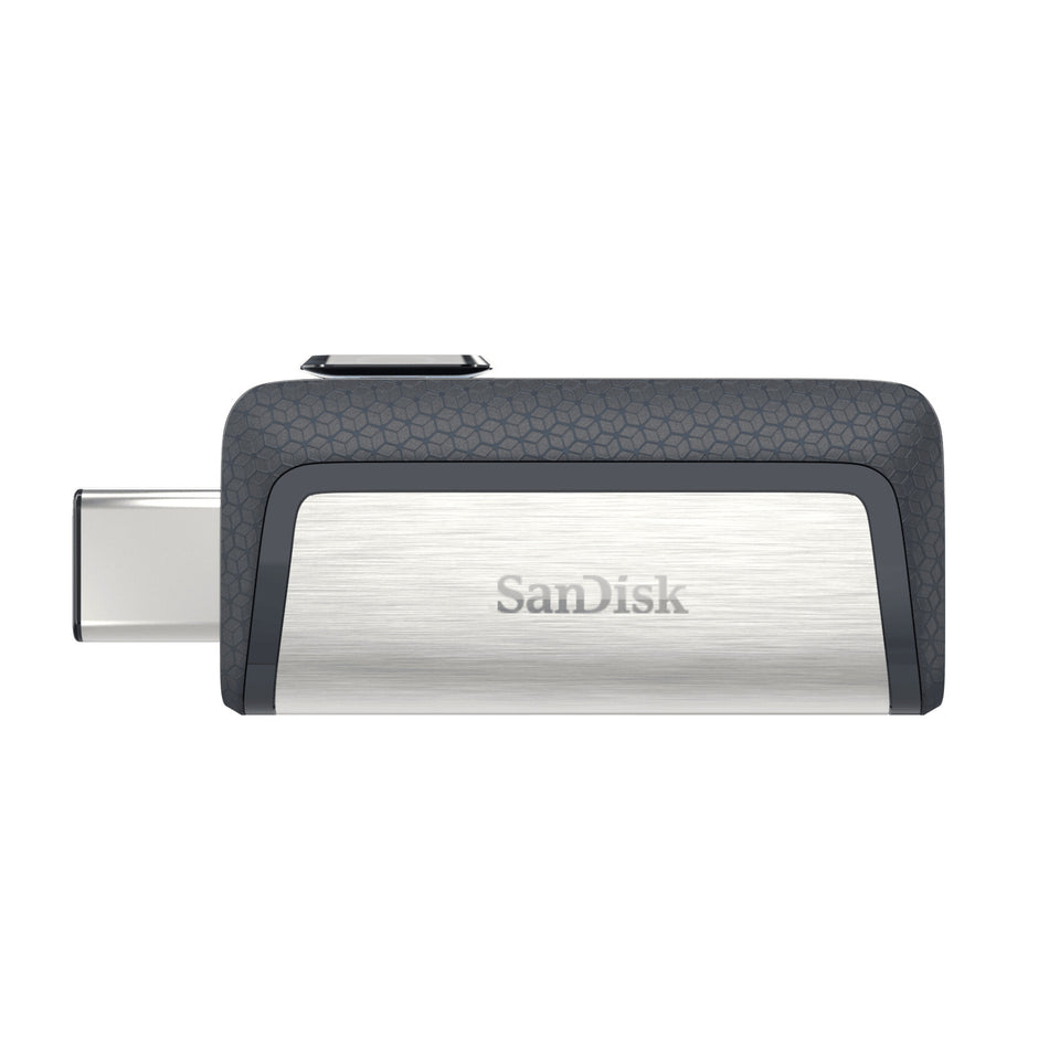 SanDisk Drive USB Ganda Ultra Tipe-C 256 GB USB flash drive USB Type-A / USB Type-C 3.2 Gen 1 (3.1 Gen 1) Grey, Silver