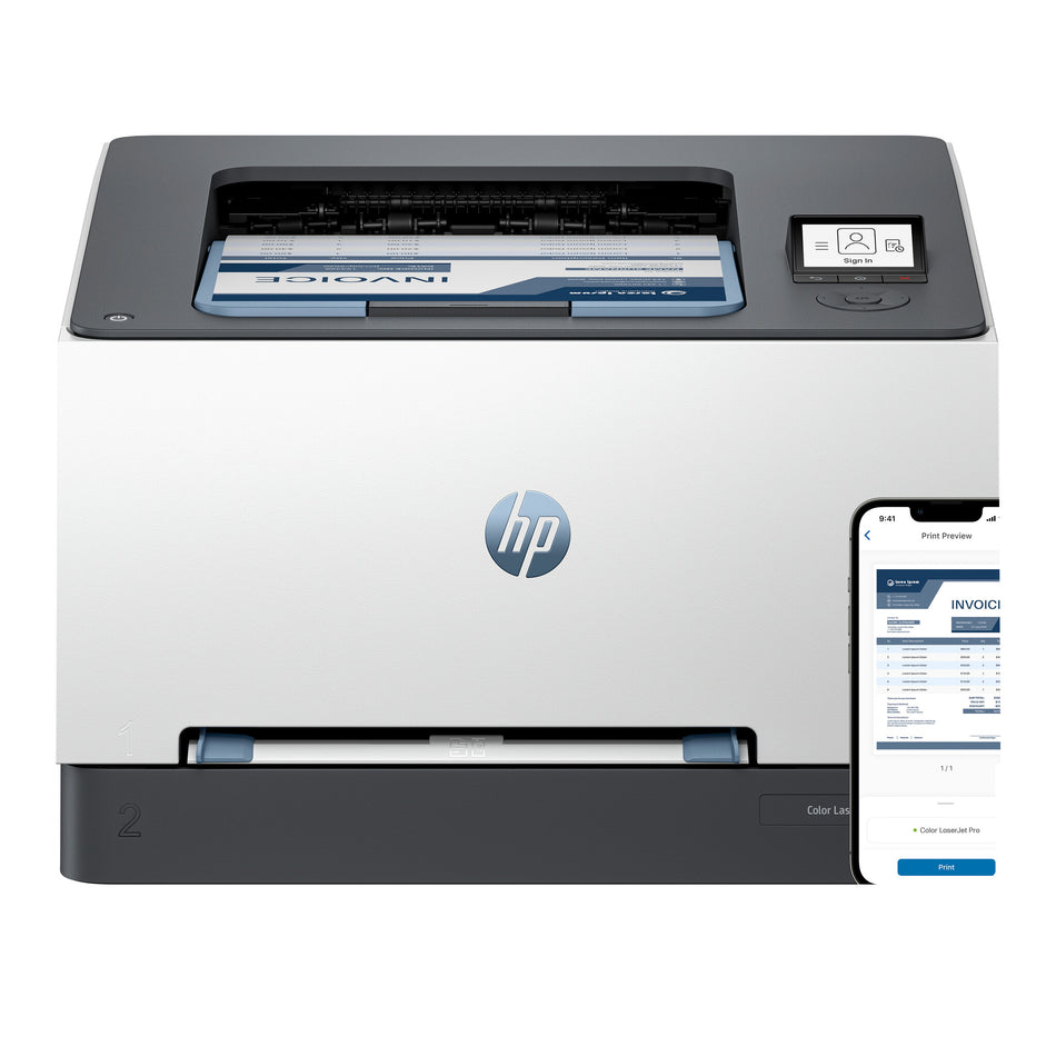 HP LaserJet Pro 3202dw Wireless Multifunction Color Printer, Duplex