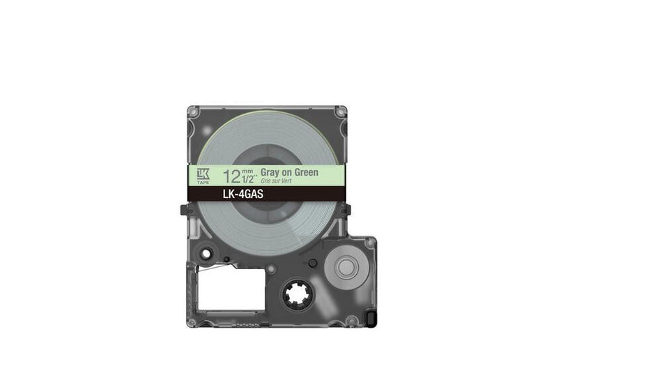 Epson LK-4GAS Grey, Light Green