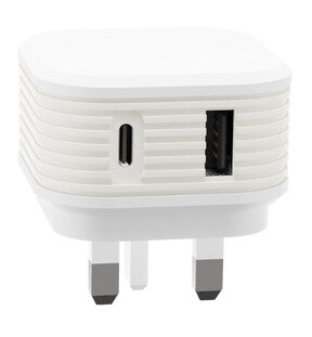 Juice JUI-MAINS-PD-PLUG-USBA/C-30W-ECO-WHT Universal White AC Indoor