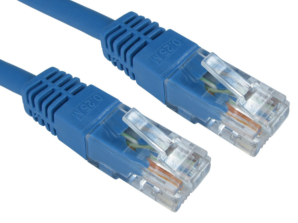 Cables Direct UTP Cat6 30m networking cable Blue U/UTP (UTP)