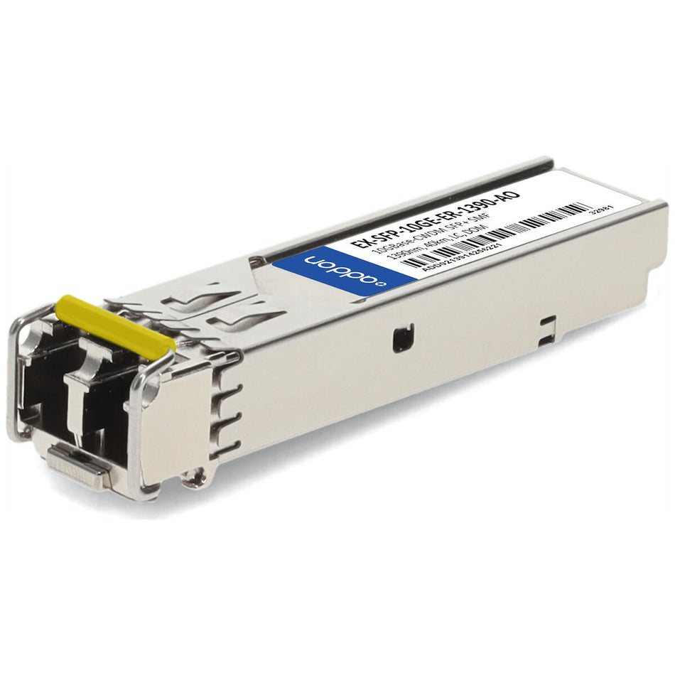 AddOn Networks EX-SFP-10GE-ER-1390-AO network transceiver module Fiber optic 10000 Mbit/s SFP+ 1390 nm