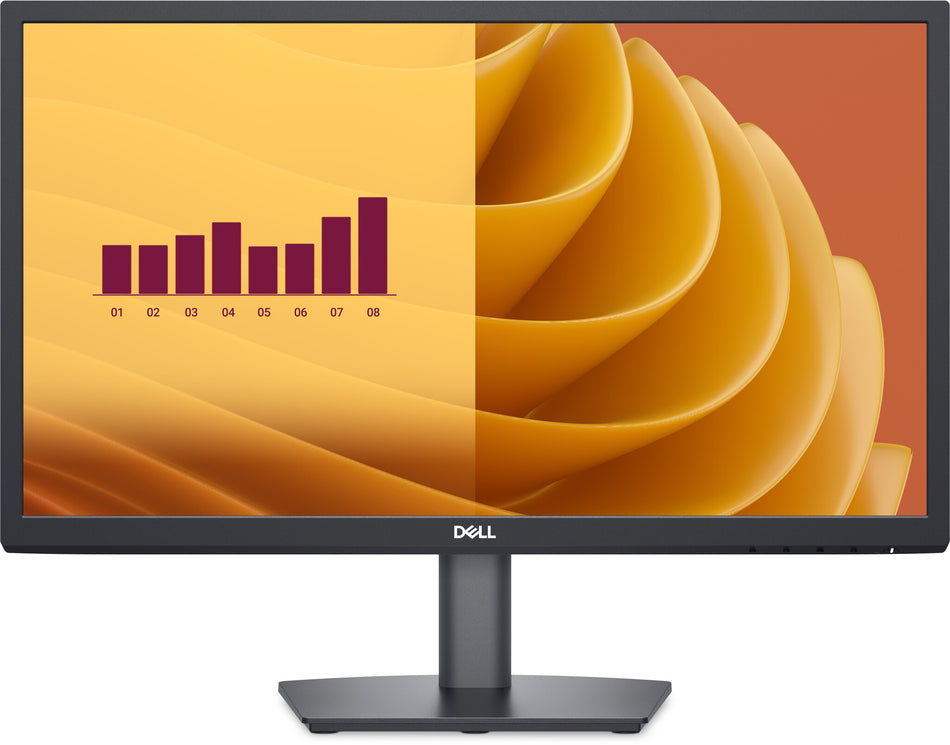 DELL E Series E2225H computer monitor 54.5 cm (21.4") 1920 x 1080 pixels Full HD LCD Black