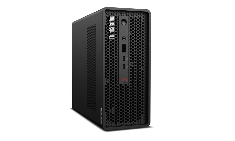 Lenovo ThinkStation P3 Ultra SFF Intel® Core™ i7 i7-14700 16 GB DDR5-SDRAM 512 GB SSD NVIDIA T1000 Windows 11 Pro Mini Tower Workstation Black