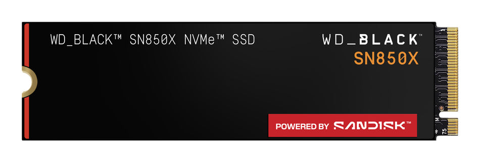 Western Digital Black WD_BLACK™ SN850X NVMe™ SSD POWERED BY SANDISK 4 TB