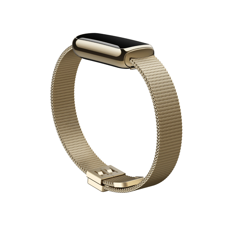 Fitbit FB180MMGD Smart Wearable Accessories Band Gold, Stainless steel Stainless steel