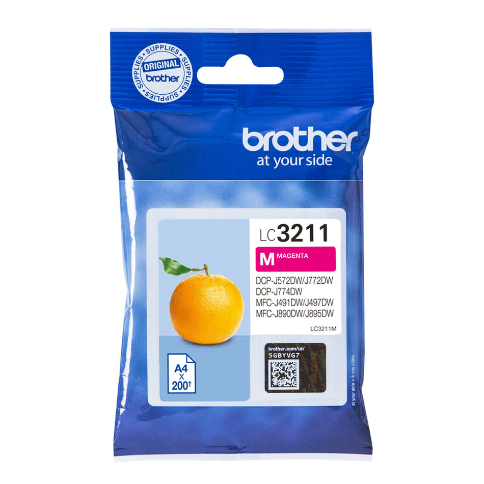 Brother LC3211M ink cartridge 1 pc(s) Original Standard Yield Magenta