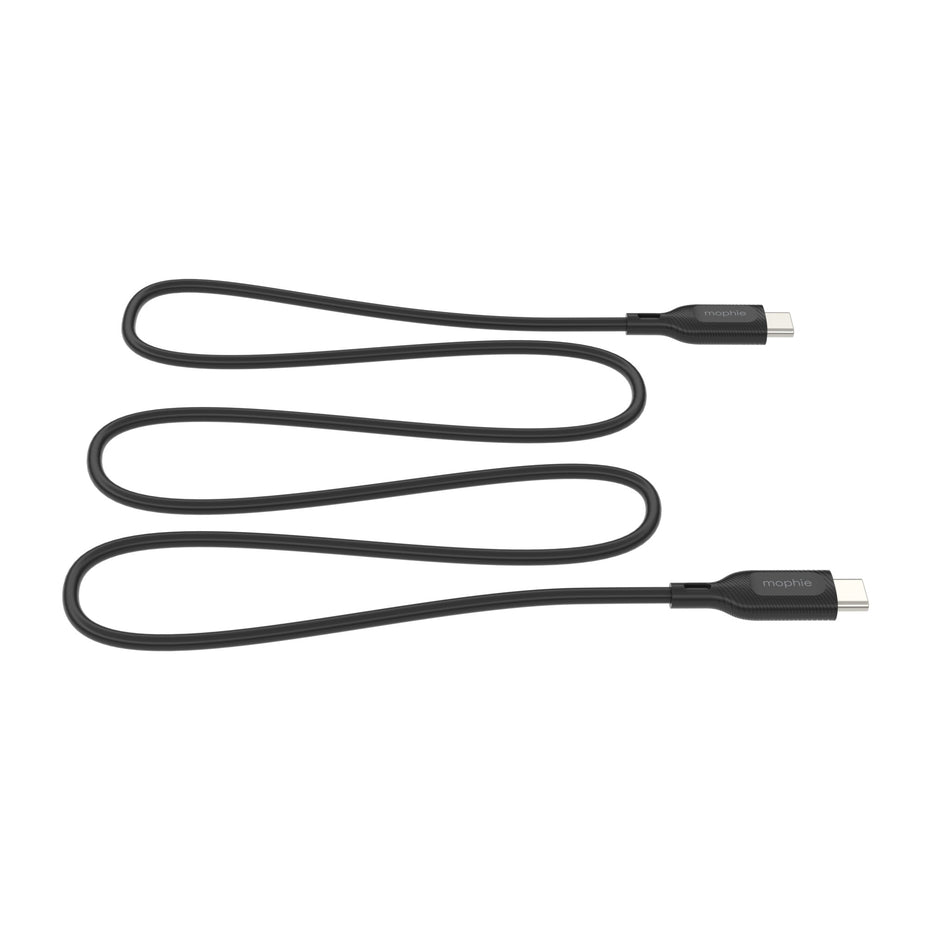 mophie essentials charging cables | 1M USB cable USB 2.0 USB C Black