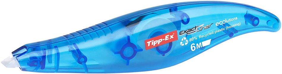TIPP-EX Exact Liner correction tape 6 m Blue, White 10 pc(s)