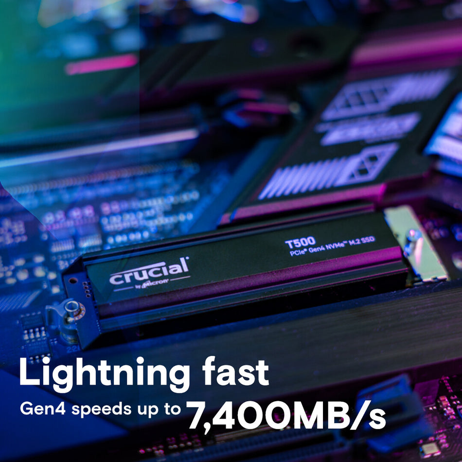 Crucial T500 4 TB M.2 PCI Express 4.0 NVMe