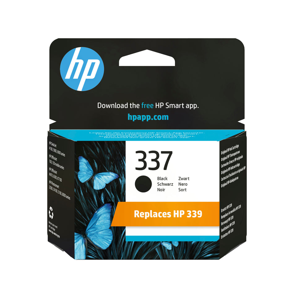 HP 337 Black Original Ink Cartridge