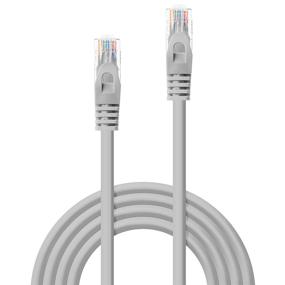 Lindy 5m Cat.5e U/UTP Network Cable, Grey