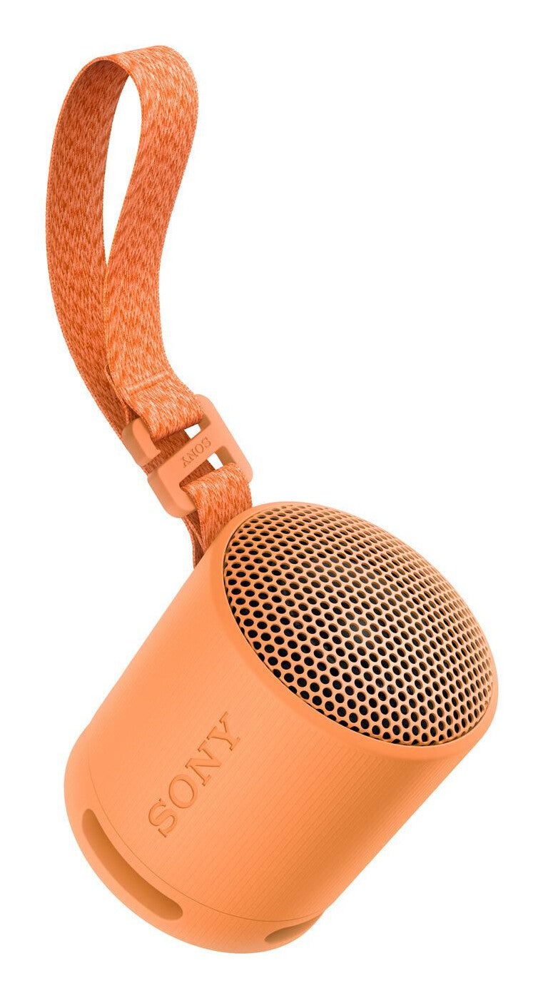 Sony SRS-XB100 - Wireless Bluetooth Portable Speaker, Durable IP67 Waterproof & Dustproof, 16 Hour Battery, Eco, Outdoor and Travel in Orange