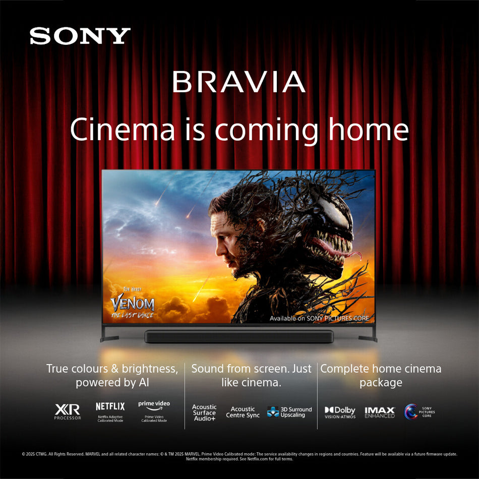Sony BRAVIA 3 165.1 cm (65") 4K Ultra HD Smart TV Wi-Fi Black
