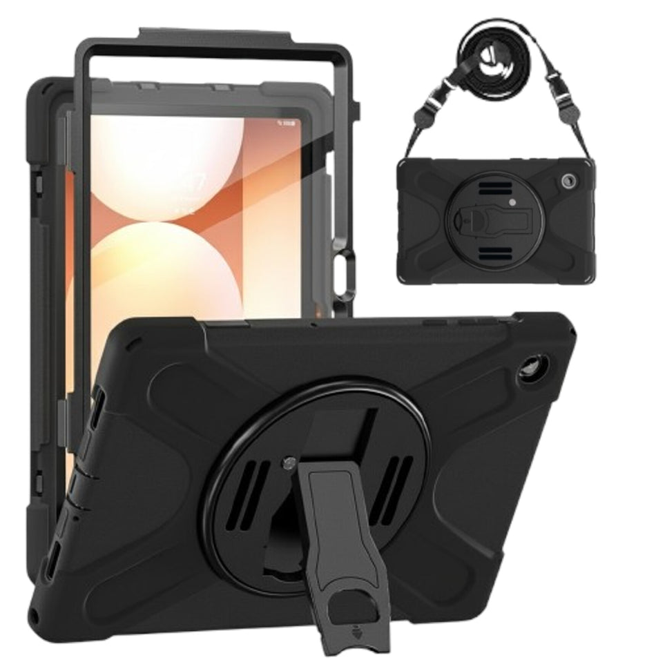 Techair TAXSGA043S Samsung Tab A11 Rugged Case With Shoulder Strap