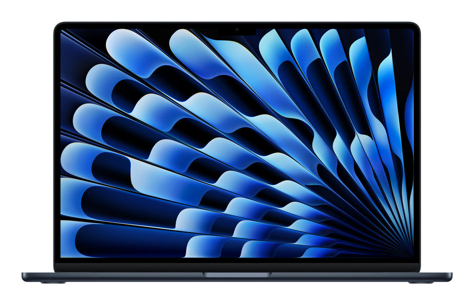 Apple MacBook Air Apple M M4 Laptop 38.9 cm (15.3") 16 GB 256 GB SSD Wi-Fi 6E (802.11ax) macOS Sequoia Navy