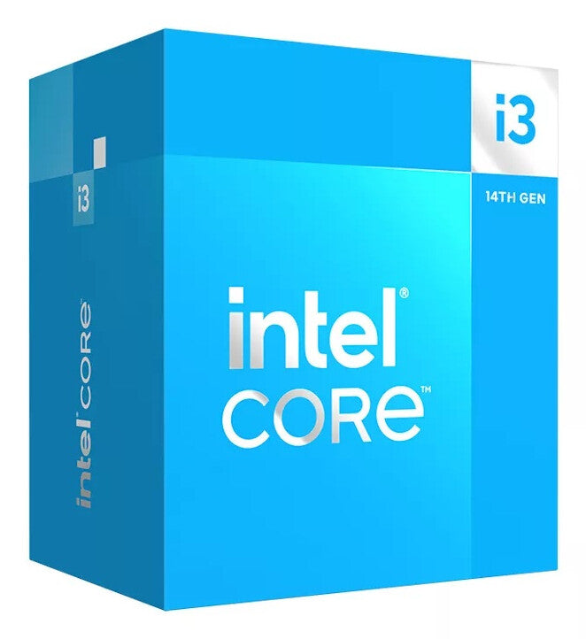 Intel Core i3-14100F processor 12 MB Smart Cache Box