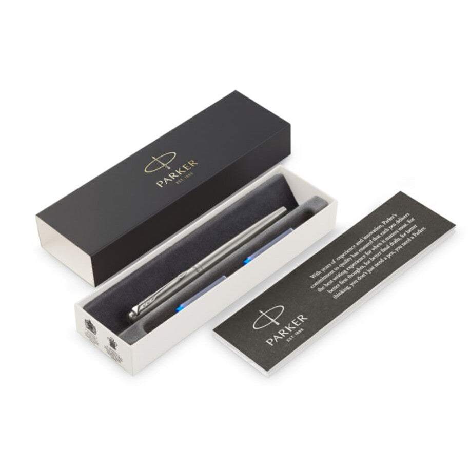 Parker Jotter fountain pen Black, Chrome 1 pc(s)