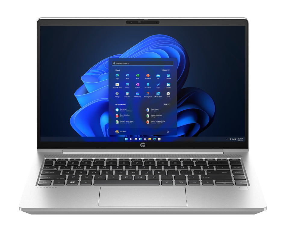 HP ProBook 440 G10 Intel® Core™ i5 i5-1334U Laptop 35.6 cm (14") Full HD 16 GB DDR4-SDRAM 256 GB SSD Wi-Fi 6E (802.11ax) Windows 11 Pro Silver