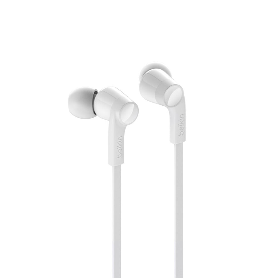 Belkin ROCKSTAR Headphones Wired In-ear Calls/Music USB Type-C White