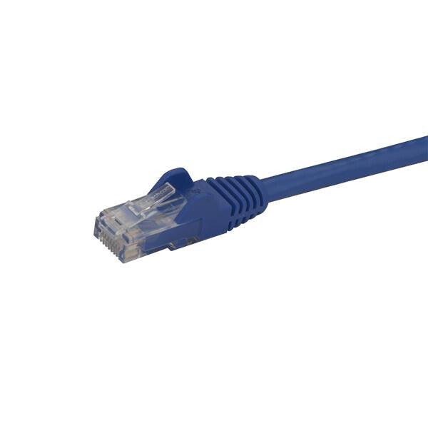 StarTech.com 10m CAT6 Ethernet Cable - Blue CAT 6 Gigabit Ethernet Wire -650MHz 100W PoE RJ45 UTP Network/Patch Cord Snagless w/Strain Relief Fluke Tested/Wiring is UL Certified/TIA