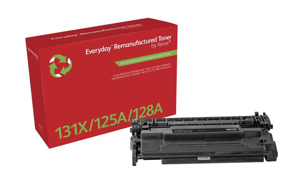 Everyday Remanufactured Everyday™ Black Remanufactured Toner by Xerox compatible with HP 131X (CF210X), High capacity