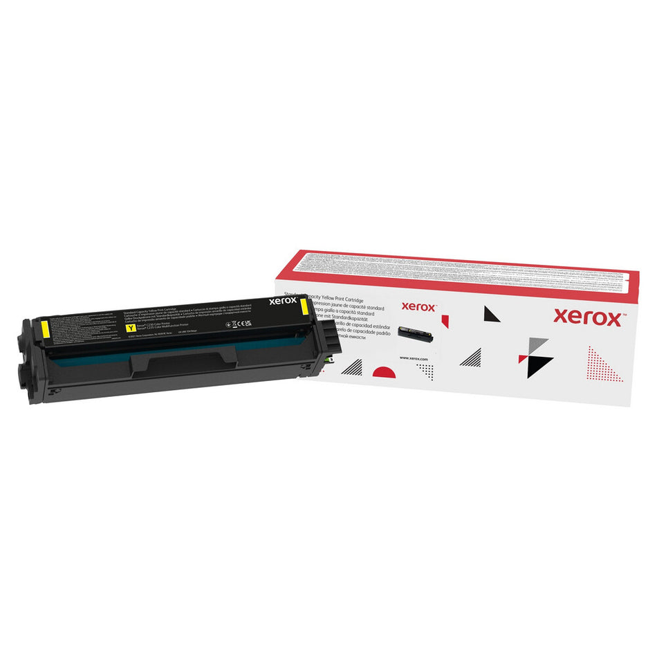 Xerox Genuine ® C230 Color Printer/C235 Color Multifunction Printer Yellow Standard capacity Toner Cartridge (1500 Pages) - 006R04386