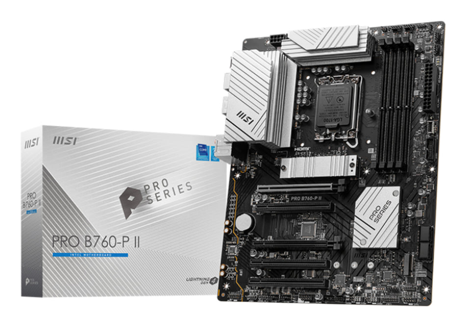MSI PRO B760-P II motherboard Intel B760 LGA 1700 ATX