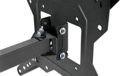 Manhattan Wall Mount for TV & Monitors (Full Motion), For screens 32" to 55", VESA compatibility: all between 100x100mm to 400x400mm - check the dimensions of the four mounting holes on back of screen to ensure it fits, Max 30kg, Black, Bracket