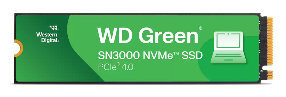 Western Digital Green SN3000 1 TB M.2 PCI Express 4.0 NVMe QLC 3D NAND