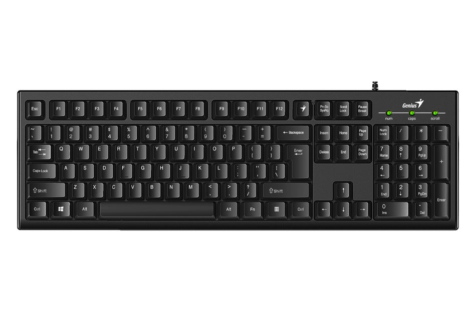 Genius Computer Technology Smart KB-100 keyboard Universal USB Black