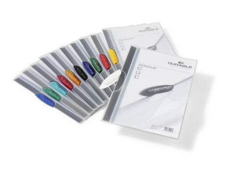 Durable Swingclip report cover Polypropylene (PP) Dark Blue
