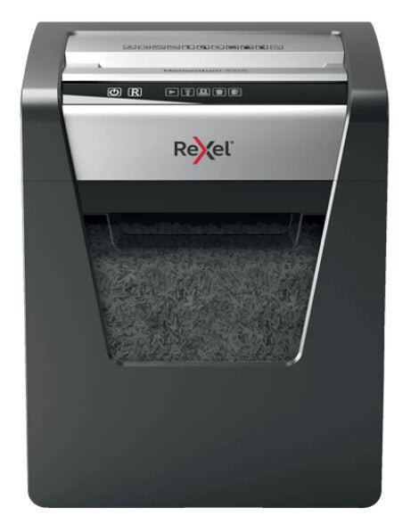 Rexel X415 paper shredder Cross shredding 60 dB 22.3 cm Black, Silver