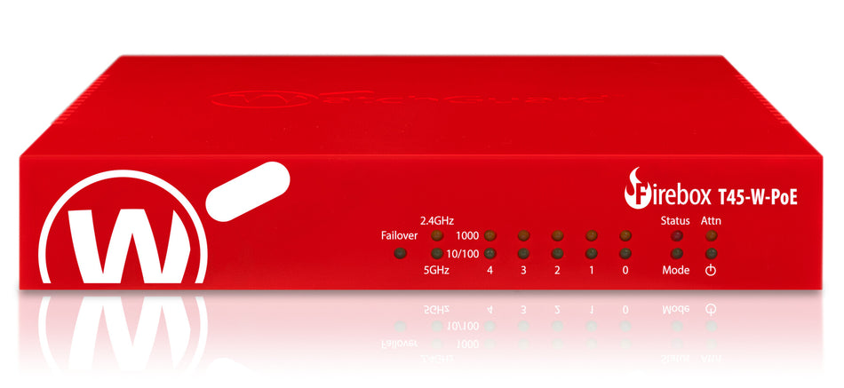 WatchGuard Firebox T45-W-PoE hardware firewall 3.94 Gbit/s