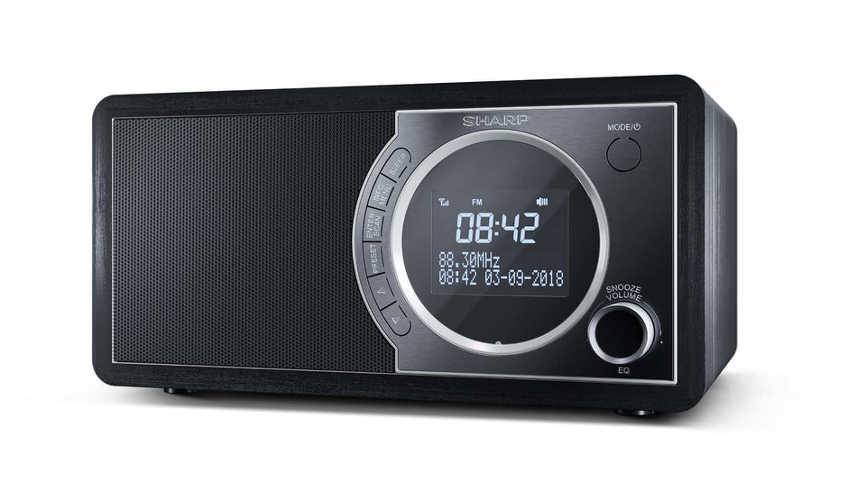 Sharp DR-450 Digital Radio - Black