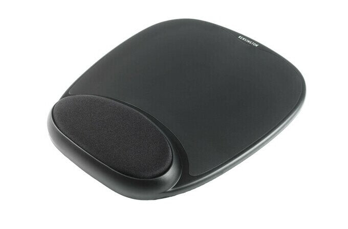 Kensington Memory Gel Mouse Pad with Integral Wrist Support - Black