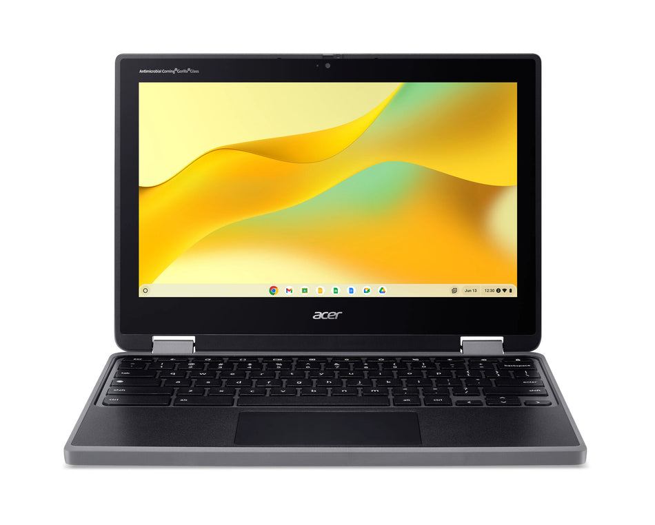 Acer Chromebook R724T-TCO-K3ZH MediaTek Hybrid (2-in-1) 29.5 cm (11.6") Touchscreen HD 8 GB LPDDR4x-SDRAM 64 GB Flash Wi-Fi 6 (802.11ax) ChromeOS Black