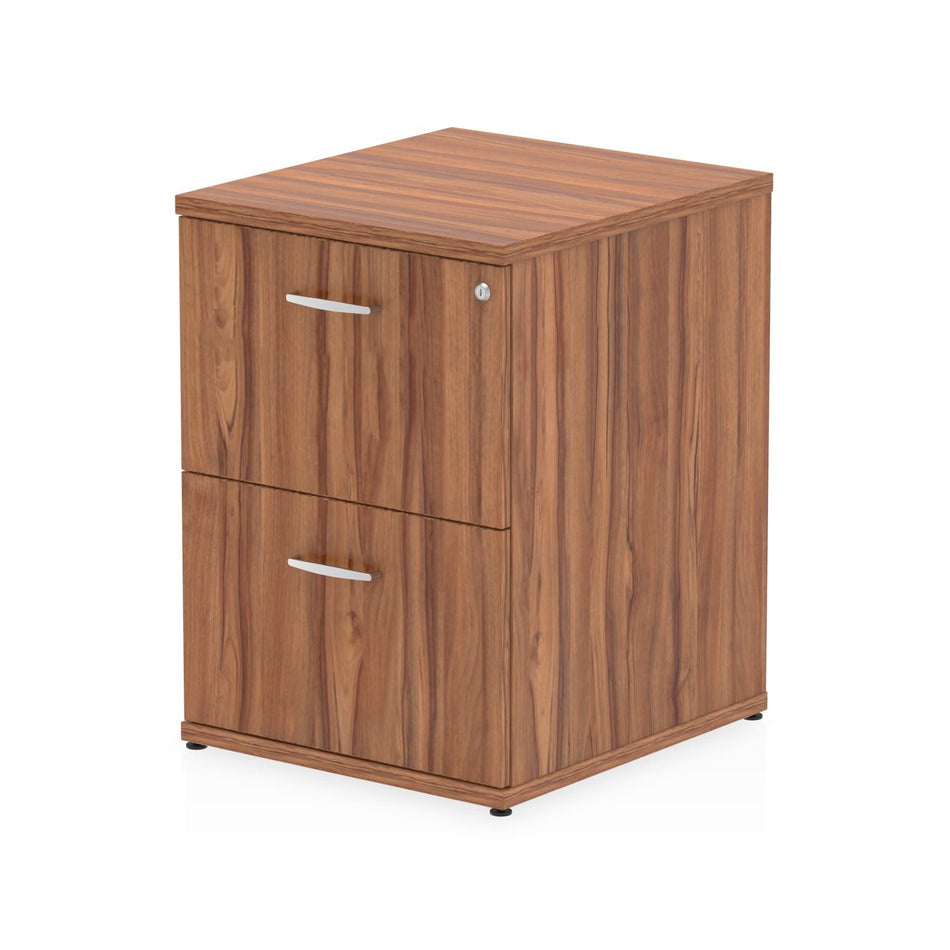 Dynamic I000132 filing cabinet Melamine Faced Chipboard (MFC) Walnut