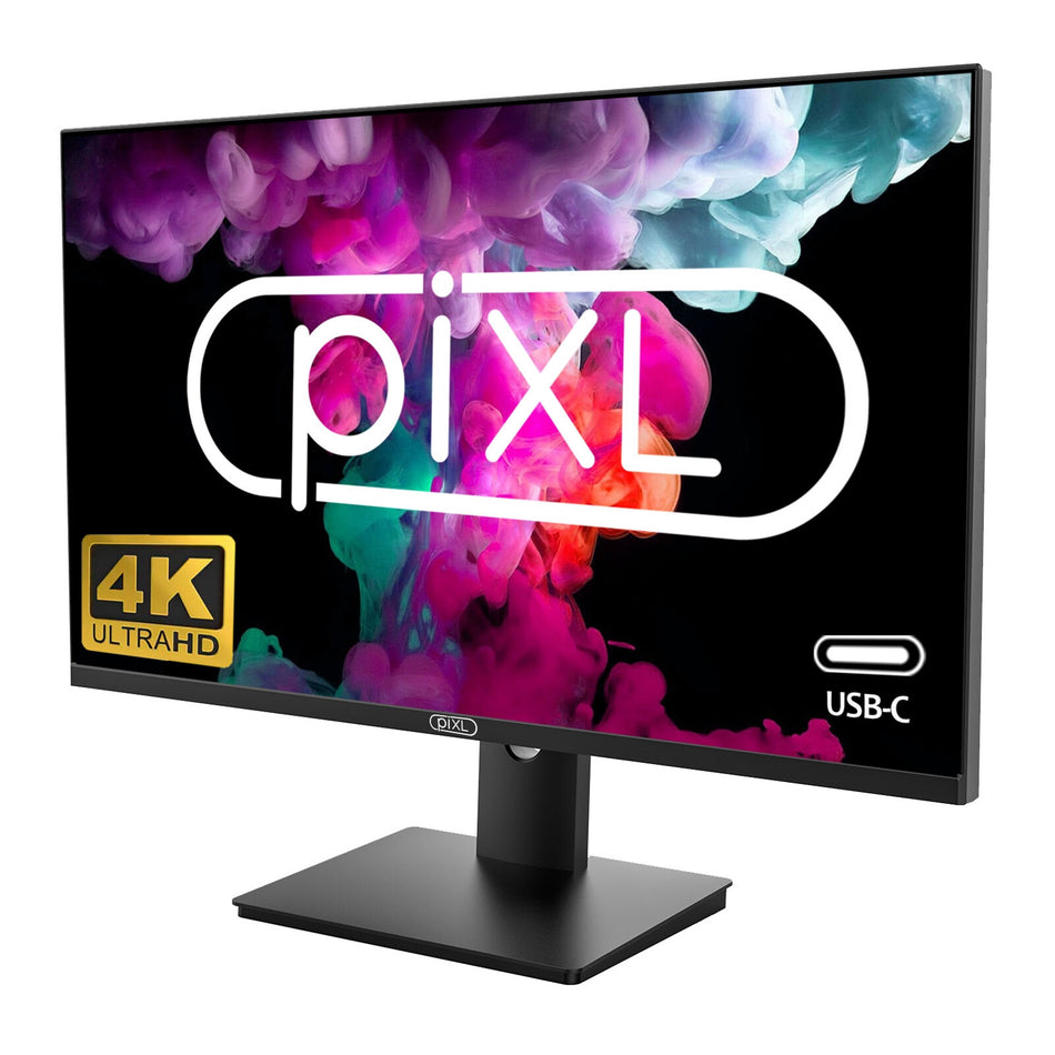 piXL PX27UDH4K computer monitor 68.6 cm (27") 3840 x 2160 pixels 4K Ultra HD LCD Black