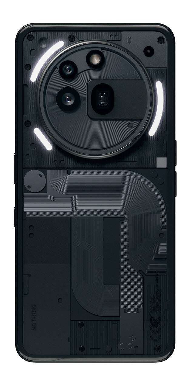 Nothing Phone (3a) Pro 17.2 cm (6.77") Dual SIM Android 15 5G USB Type-C 12 GB 256 GB 5000 mAh Black