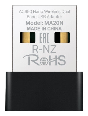 Mercusys AC650 Nano Wireless Dual Band USB Adapter