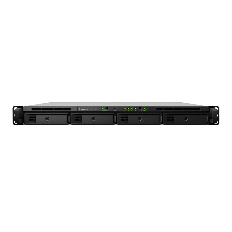 Synology RackStation RS1619XS+ NAS/storage server Rack (1U) Intel® Xeon® D D-1527 8 GB DDR4 0 TB DiskStation Manager Black