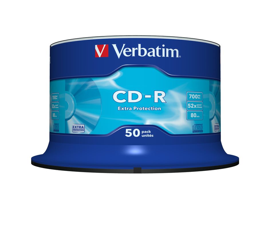 Verbatim CD-R Extra Protection 700 MB 52x 50 pc(s)