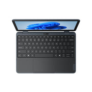 Lenovo 300w 2-in-1 Gen 5 Intel® N N150 Hybrid (2-in-1) 29.5 cm (11.6") Touchscreen HD 8 GB LPDDR5-SDRAM 128 GB UFS Wi-Fi 6E (802.11ax) Windows 11 Pro English Grey