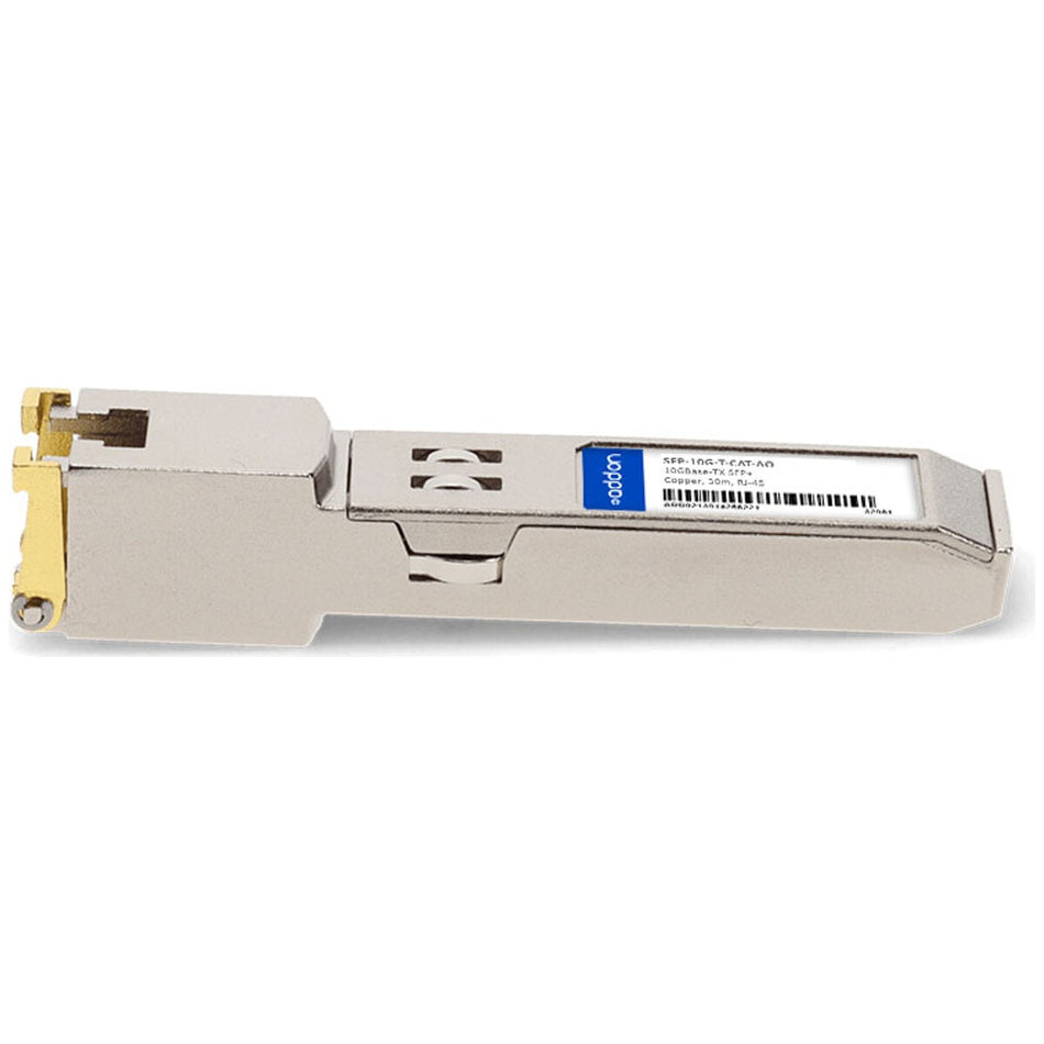 AddOn Networks Cisco Compatible TAA Compliant 100/1000/10000Base-TX SFP+ Transceiver (Copper, 30m, RJ-45)