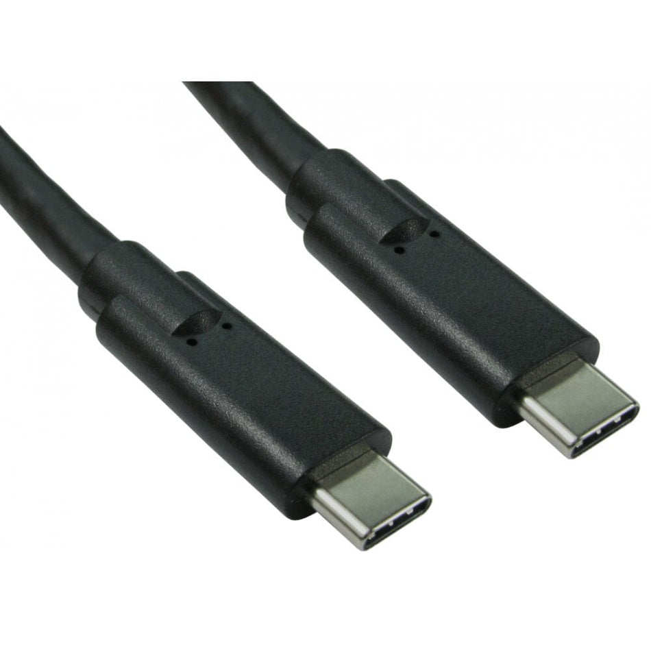 Cables Direct USB3C-901-2M USB cable USB 3.2 Gen 1 (3.1 Gen 1) USB C Black