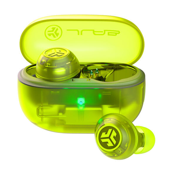 JLab Go Pop ANC Headset True Wireless Stereo (TWS) In-ear Calls/Music Bluetooth Teal, Transparent