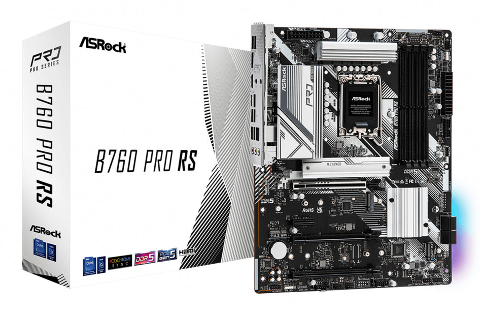 Asrock B760 PRO RS motherboard Intel B760 LGA 1700 ATX