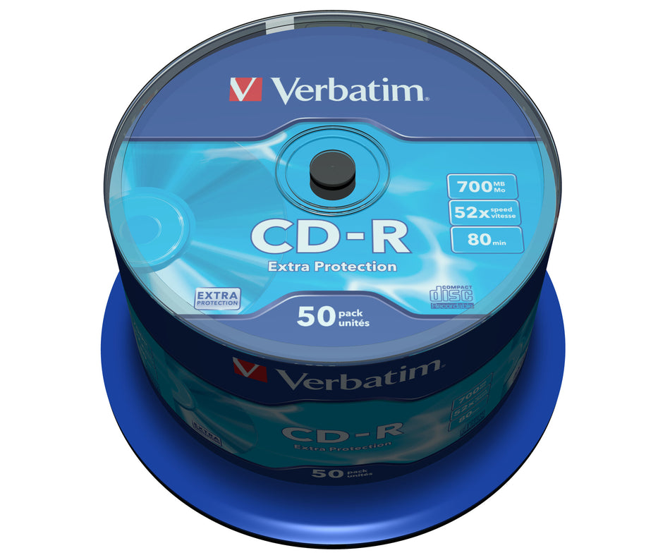 Verbatim CD-R Extra Protection 700 MB 52x 50 pc(s)