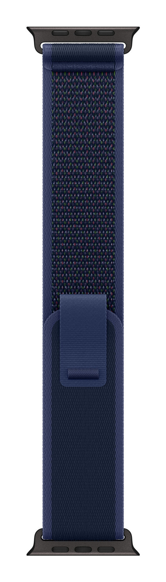 Apple 49mm Blue Trail Loop - M/L - Black Titanium Finish